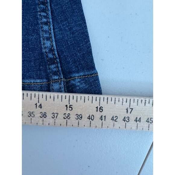 Wrangler Retro High Rise trumpet Flare Jeans 90s western hemp 32x34 - Picture 8 of 9